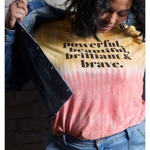 Torrid Tie-Dye Jersey T-Shirt Powerful & Brilliant Multicolor Size 2x 18/20